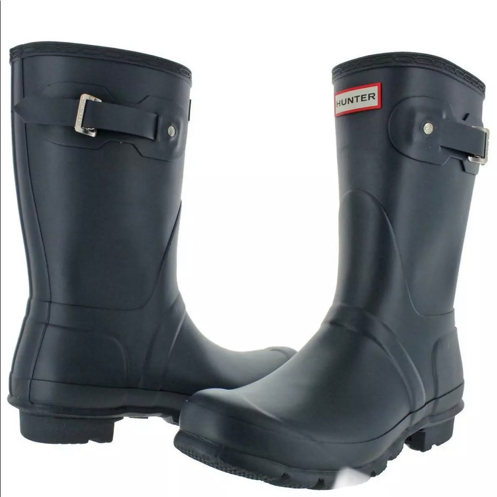New Hunter Women's Original Short Rain Boots, US 6